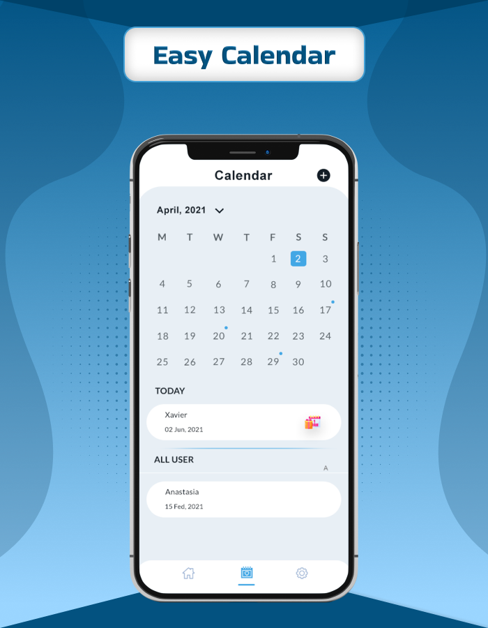 Birthday Calendar iOS Application by uptechies | CodeCanyon