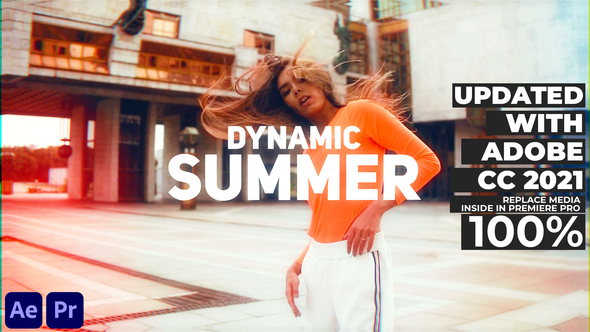 Dynamic Summer Slideshow for Premiere Pro