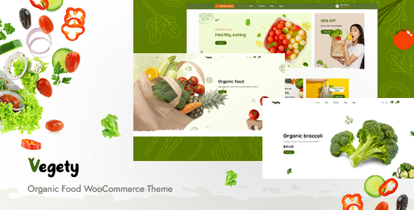 Vegety – Organic Shop WooCommerce Theme