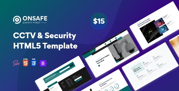 CCTV & Security Bootstrap 5 Template | CCTV Security - Onsafe