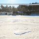 Empty snowy soccerball field - PhotoDune Item for Sale