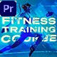 Fitness Training Course MOGRT - VideoHive Item for Sale