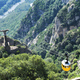 View of cable car from Montserrat mountain near Barcelona, Spain - PhotoDune Item for Sale