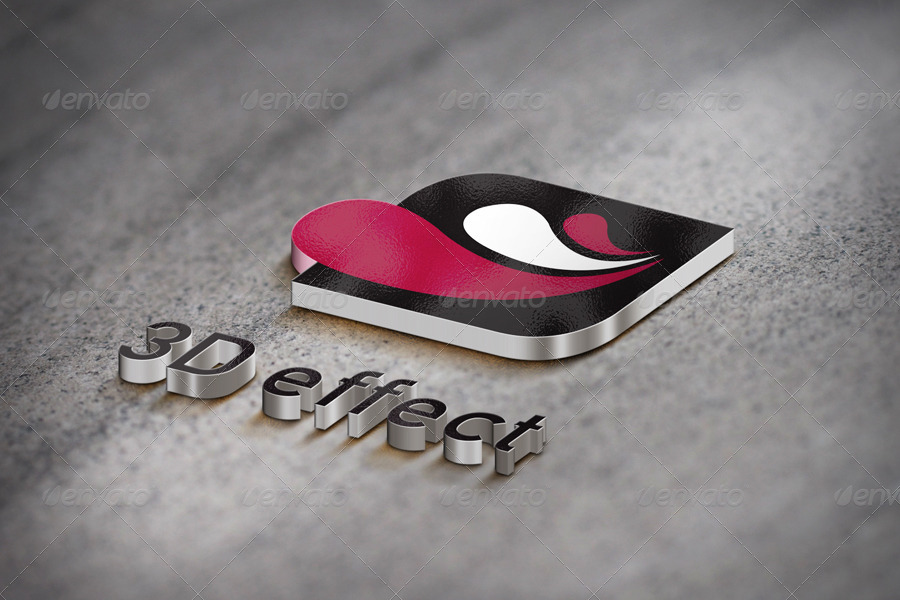 3d Logo Mockup 5 Styles By Michelleyo Graphicriver