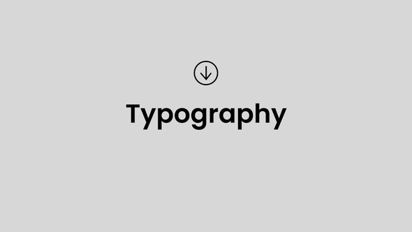Stomp Typography Opener