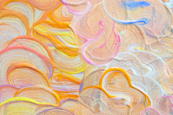 Acrylic abstract painting background - Stock Photo - Images