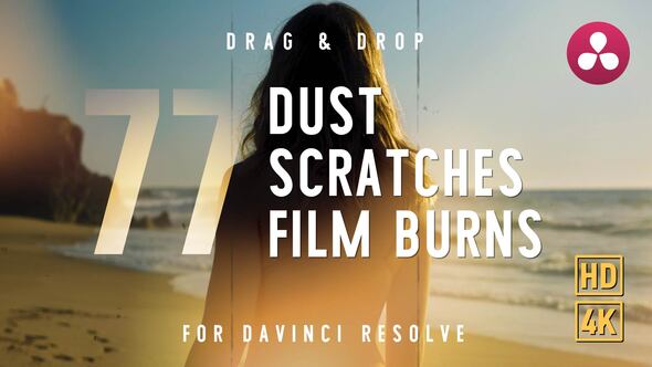 Dust, Scratches and Film Burns - DaVinci Resolve