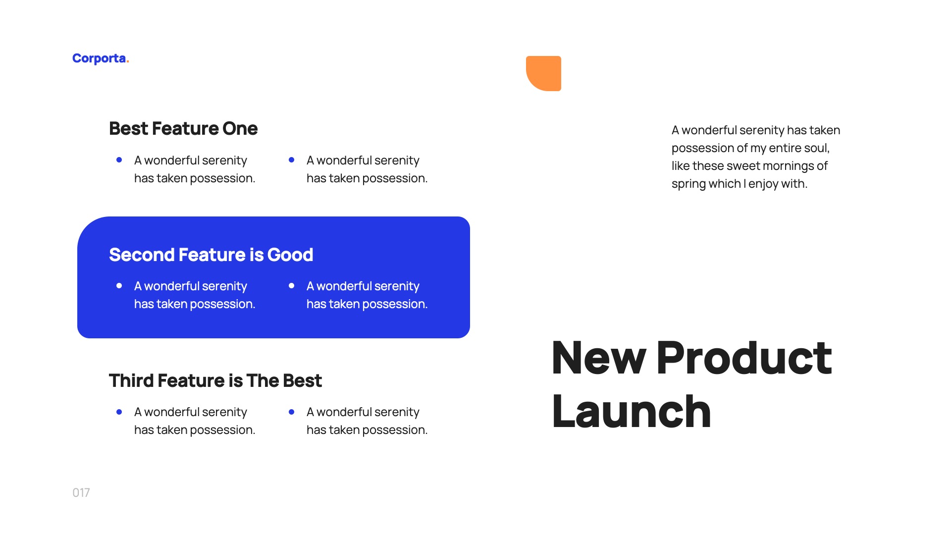 Corporta New Product Launch PPT, Presentation Templates GraphicRiver