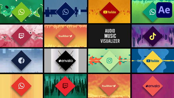 Audio Music Visualizer for After Effects