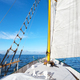 Sailing old schooner on a beautiful sunny day. - PhotoDune Item for Sale