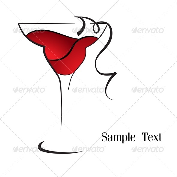 Red Wine - Food Objects