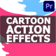 Cartoon Action Effects | Premiere Pro MOGRT - VideoHive Item for Sale