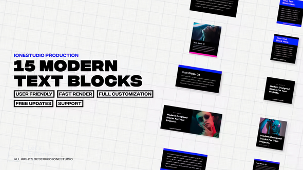 Modern Text Blocks for Premiere Pro