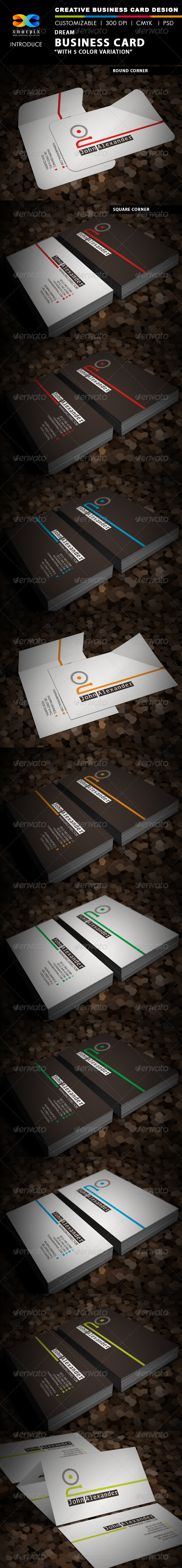 Dream Business Card - Corporate Business Cards