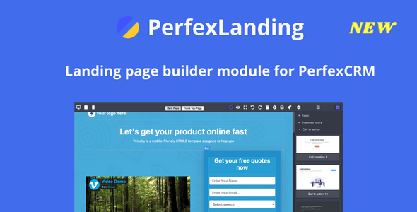 [DOWNLOAD]PerfexLanding - LandingPage builder for PerfexCRM
