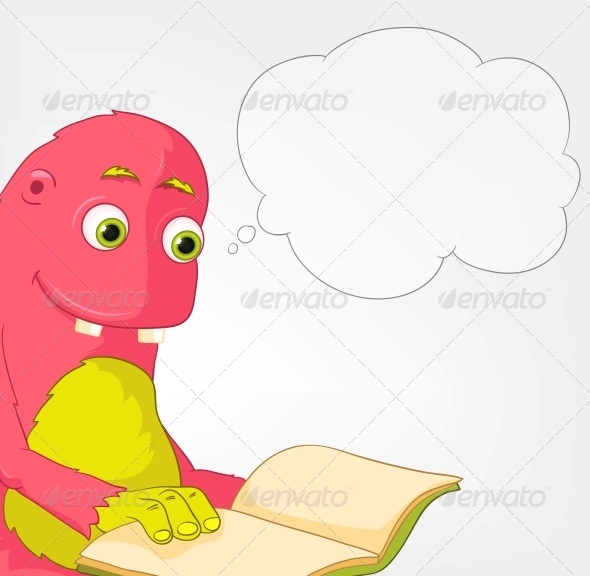 Funny Monster - Reading - Monsters Characters