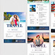 Travel & Itinerary Flyer Template, Print Templates | GraphicRiver