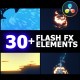 Flash FX Elements Pack | DaVinci Resolve - VideoHive Item for Sale