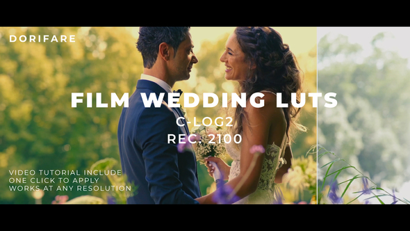 Luts Film Wedding C-Log2