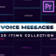 Voice Messages - Premiere Pro - VideoHive Item for Sale