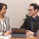 asian businesspeople talk project strategy at office meeting room.  - PhotoDune Item for Sale