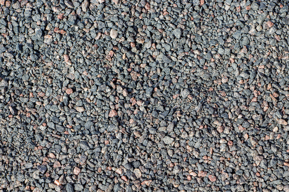 Background of gray stones for design. Gravel texture - Stock Photo - Images