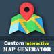 Custom Interactive Map Generator