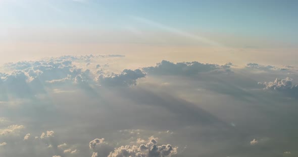 Clean Air in Sky at Sunny Day alt