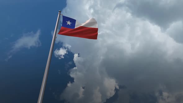 Chile Flag Waving 2K alt