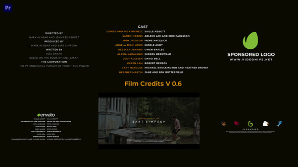 Film Credits V 0.6