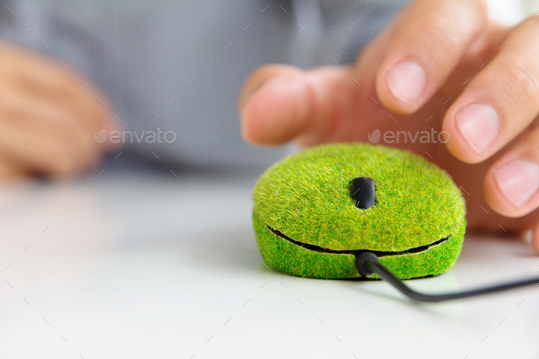 Eco mouse concept - Stock Photo - Images