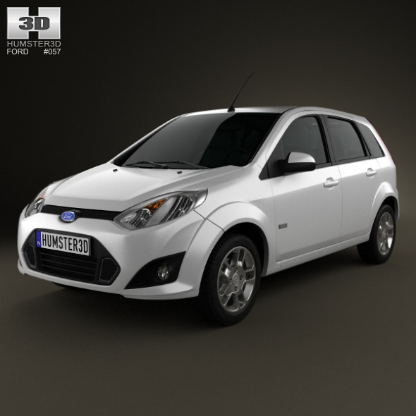 Ford Fiesta Rocam hatchback (Brazil) 2012 - 3DOcean Item for Sale