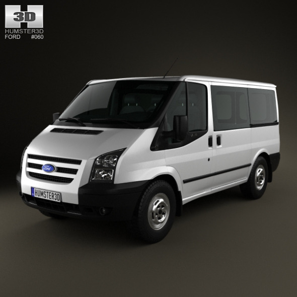 Ford Transit Tourneo SWB Low Roof 2012 - 3DOcean Item for Sale