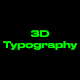 3D Typography - VideoHive Item for Sale