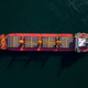 Aerial view of Large general cargo ship tanker bulk carrier - PhotoDune Item for Sale