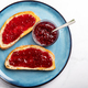 Raspberry jam on toast - PhotoDune Item for Sale