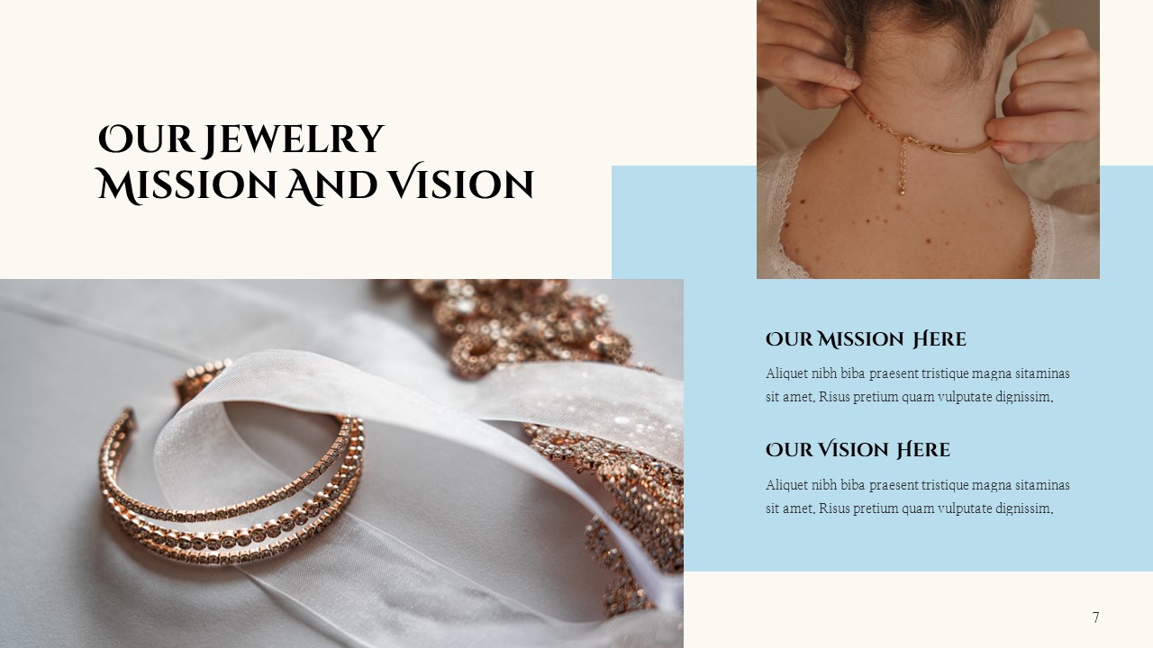 presentation jewelry powerpoint template