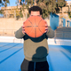 Unrecognizable man holds a ball with his hands on a basketball court - PhotoDune Item for Sale