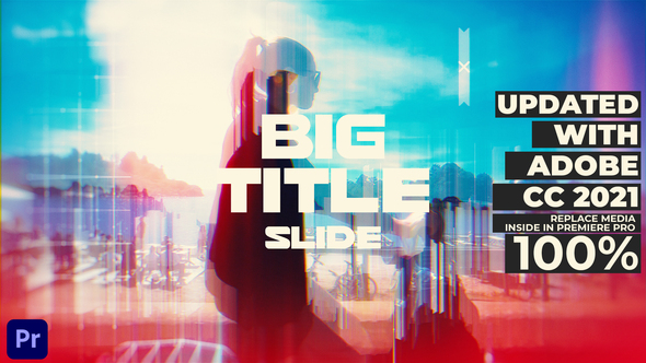 Big Title Slideshow for Premiere Pro