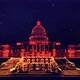 Capitol Hill Starry Night with Clouds - VideoHive Item for Sale