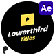 Lowerthird Titles 05 for After Effects - VideoHive Item for Sale