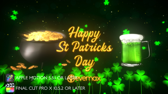 St. Patrick's Day Wishes - Apple Motion