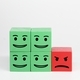 Colorful wooden blocks with emotion face.  - PhotoDune Item for Sale