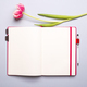 Pink notepad mock up - PhotoDune Item for Sale