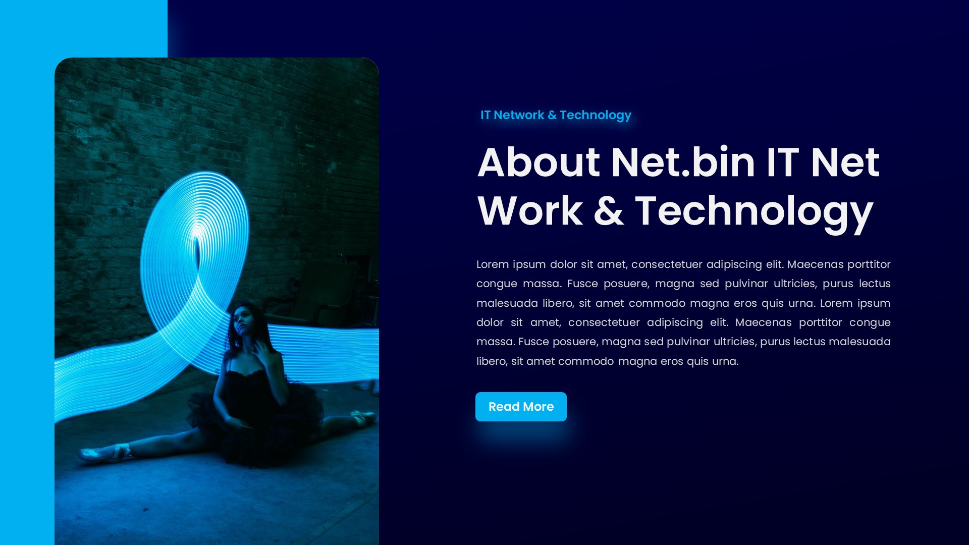 Net.bin - IT Network & Technology Google Slides Template, Presentation ...