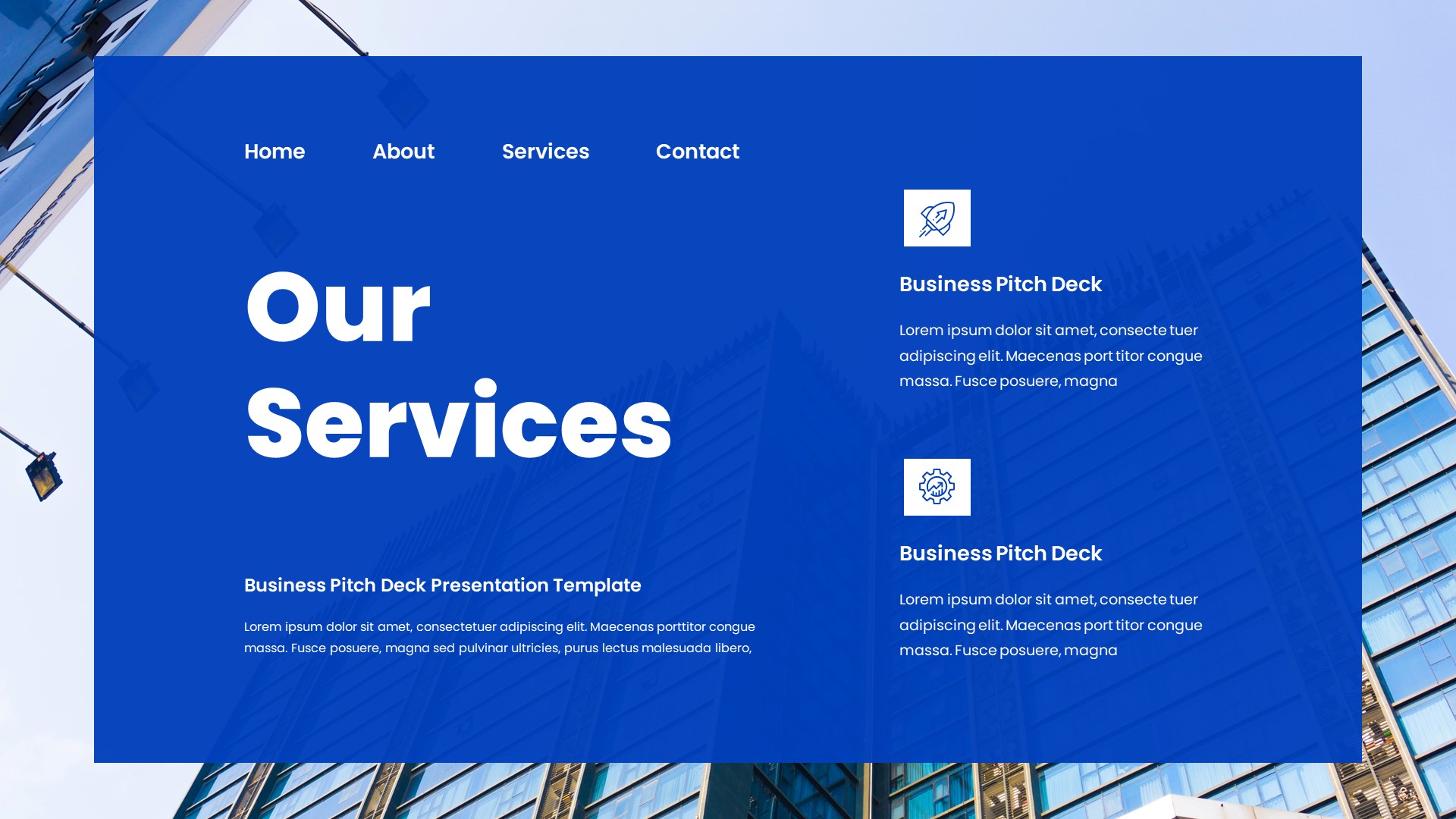 Business Pitch Deck Powerpoint Template, Presentation Templates ...