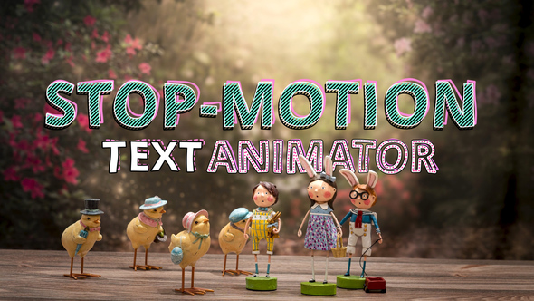 Stop Motion Text Animator