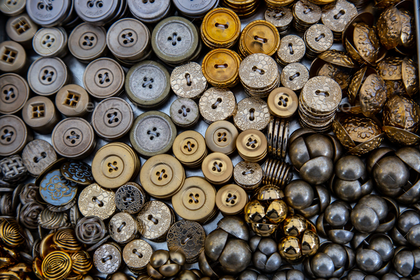 Gold Buttons, Fashion & Sewing Buttons