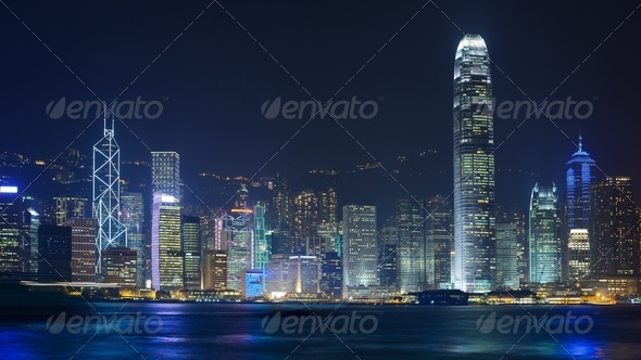 Hong Kong Cityscape - Stock Photo - Images