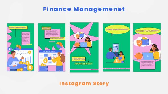 Finance Management Instagram Story